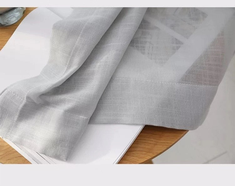 Grey Sheer Curtains
